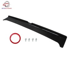 REAR SPOILER BLACK ROOF LIP