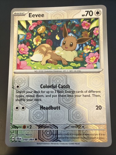 050 064 eevee reverse - 050/064,