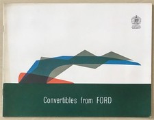 FORD CONVERTIBLES Car Sales Brochure SEP 1960-61 #V6933/960 CONSUL Zephyr ZODIAC