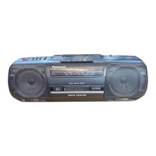 ** FAULTY ** Panasonic RX-FS420 Boombox Stereo Retro Radio Cassette Tape Player