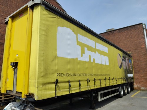 Used artic curtain - , side