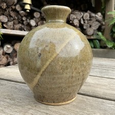 Vintage Olive Green Glazed