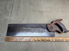 14 " BRASS BACK SAW BY DISSTON