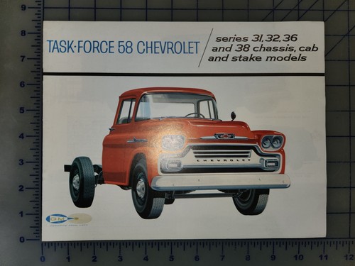 1958 chevrolet chevy truck - 1958,
