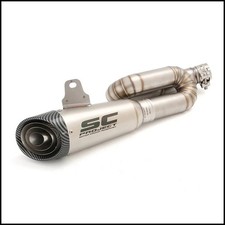 For Triumph Street Triple RS R 765 2017-2023 Exhaust Link Pipe Slip on Muffler