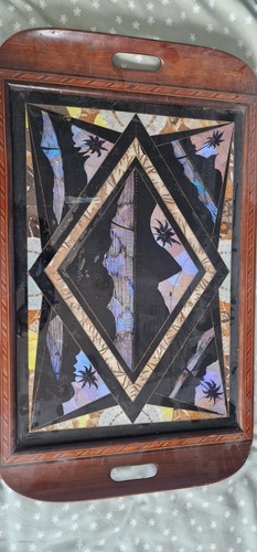 Stunning inlaid marquetry