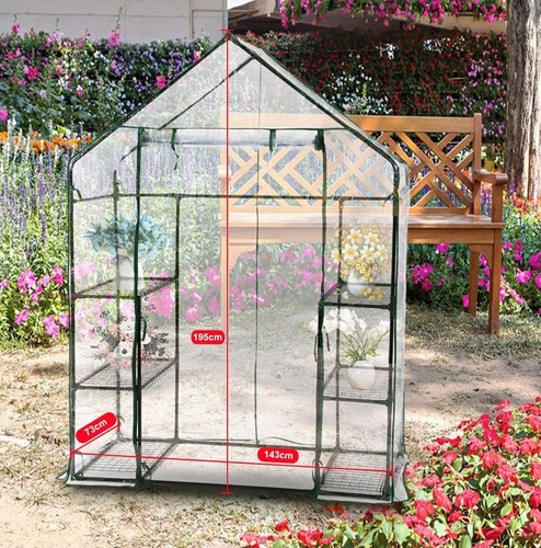 Walk greenhouse pvc plastic - in,