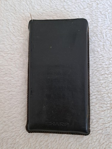 Sharp calculator case vintage - calculator,