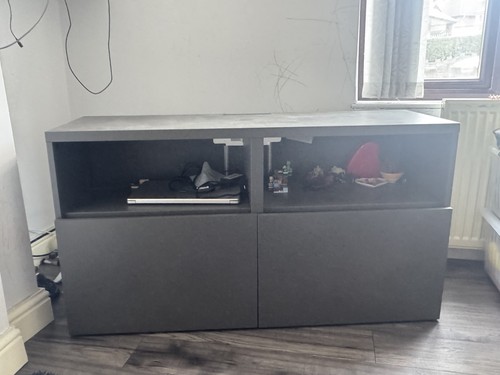 Ikea besta unit dark - ikea,