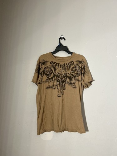 Affliction graphic shirt - affliction,