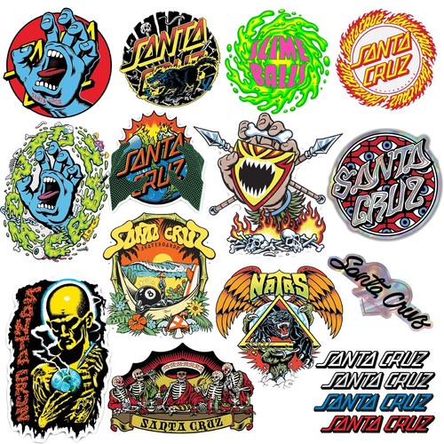Santa cruz sticker - santa, /
