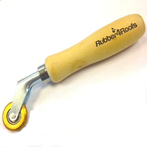 Rubber roofing penny roller - rubber,