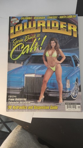 Lowrider magazine 1998 - magazine,