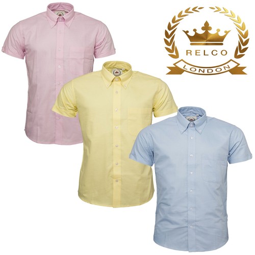 Relco short sleeve plain blue - sleeve,