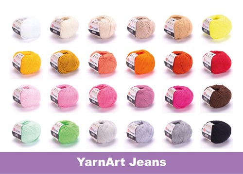 Yarnart jeans cotton acrylic - jeans, /
