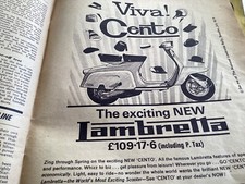 LAMBRETTA CENTO PERIOD 1964