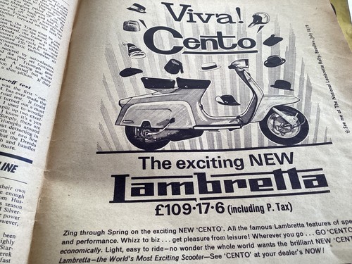 Lambretta cento period 1964 - lambretta,