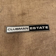 Mini clubman Estate car badge