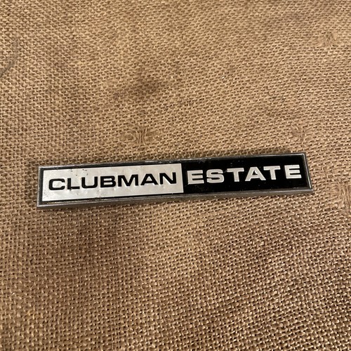 Mini clubman estate car badge - car,