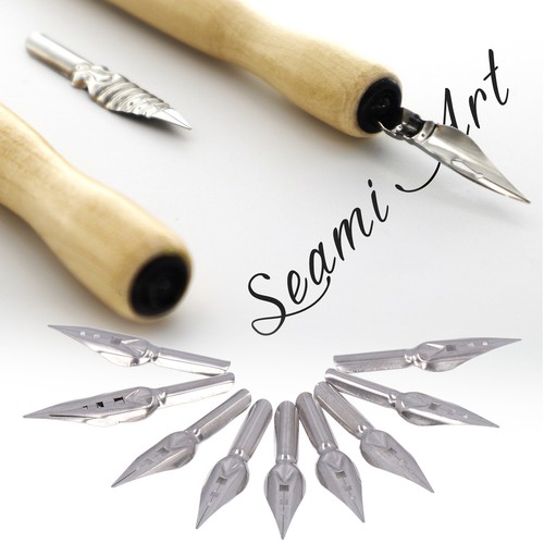 Feather pen tip calligraphy - pen,