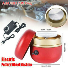 Mini Electric Pottery Wheel Small Pottery Forming Machine DIY Ceramic Clay Craft