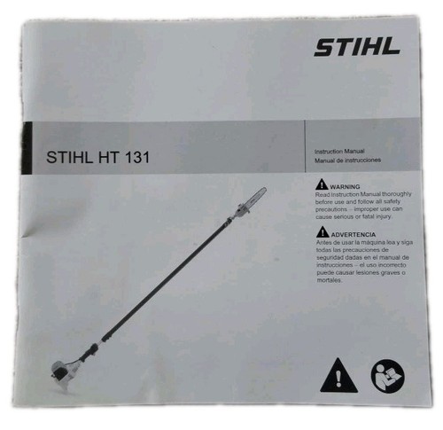 Stihl ht131 pole saw owner - stihl,
