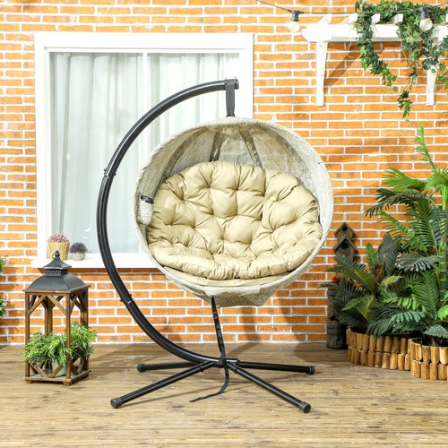 Outsunny hanging egg chair - outsunny,