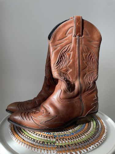Vintage cowboy boots western - vintage,