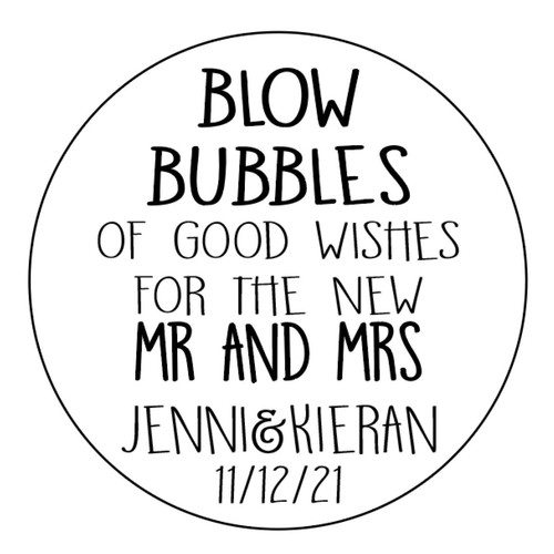 Blow bubbles mrs - mr,
