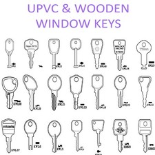 UPVC / Wooden Window Locks / Handle Key Spare Keys -Cotswold-WMS-ERA *ALL TYPES*