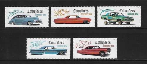 Lowriders forever stamp set - us,