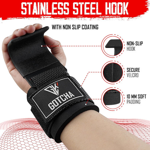 Weight lifting hooks - weight,