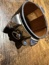 Hermès Leather Cuff Bracelet