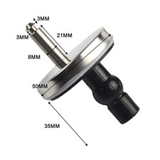 2pcs Toilet Seat Hinges Top