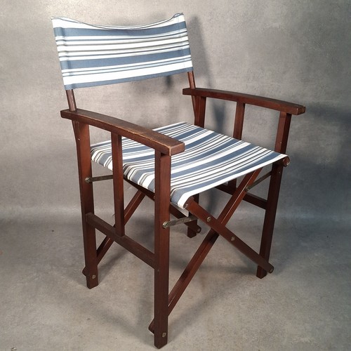 Folding director style chair - style,