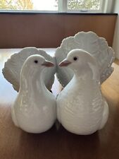 Lladro Couple of Doves Kissing