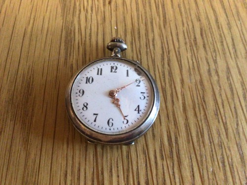 Pocket watch silver - watch,