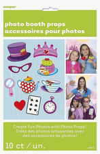 Mad Hatter Alice in Wonderland Garden Tea Party Photo Props Decorations Unique