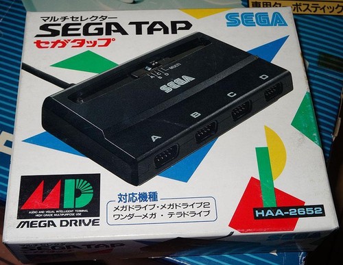 Sega tap megadrive - sega, (1994)