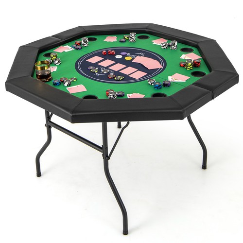 Costway 130cm foldable - foldable, poker
