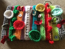 HAND KNITTED SENSORY TWIDDLE