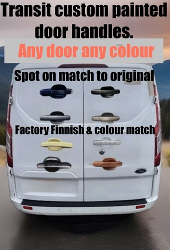 Transit custom painted door - transit,