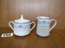 Lidded Sugar Bowl & Milk or