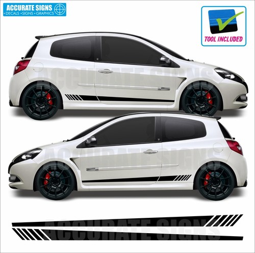 Stickers for renault clio side - clio,