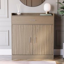 Wooden Shoe Cabinet 2 Door 1