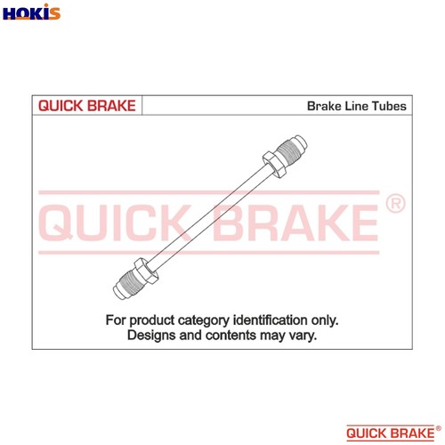 Brake line 0180a for - cu-0180a-e,