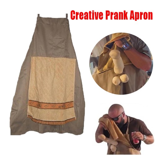 Men creative prank aprons - creative,