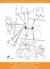 YAMAHA Clamp, 90464-25004 OEM