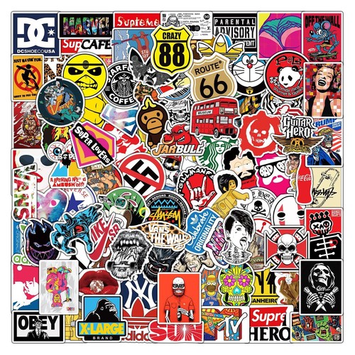100pcs fashion graffiti - 100pcs,