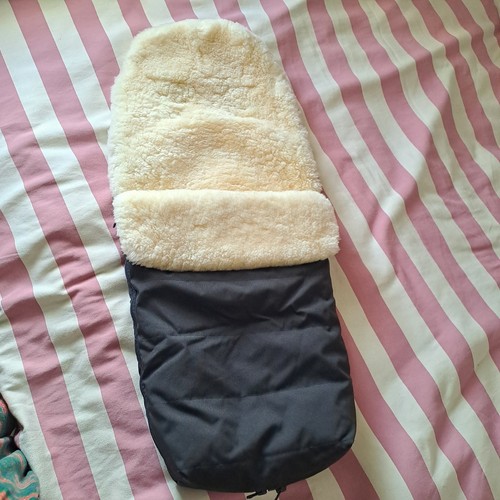 John lewis sheepskin black - john, &